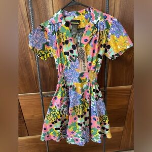 Nooworks Leah dress - People I’ve Loved print